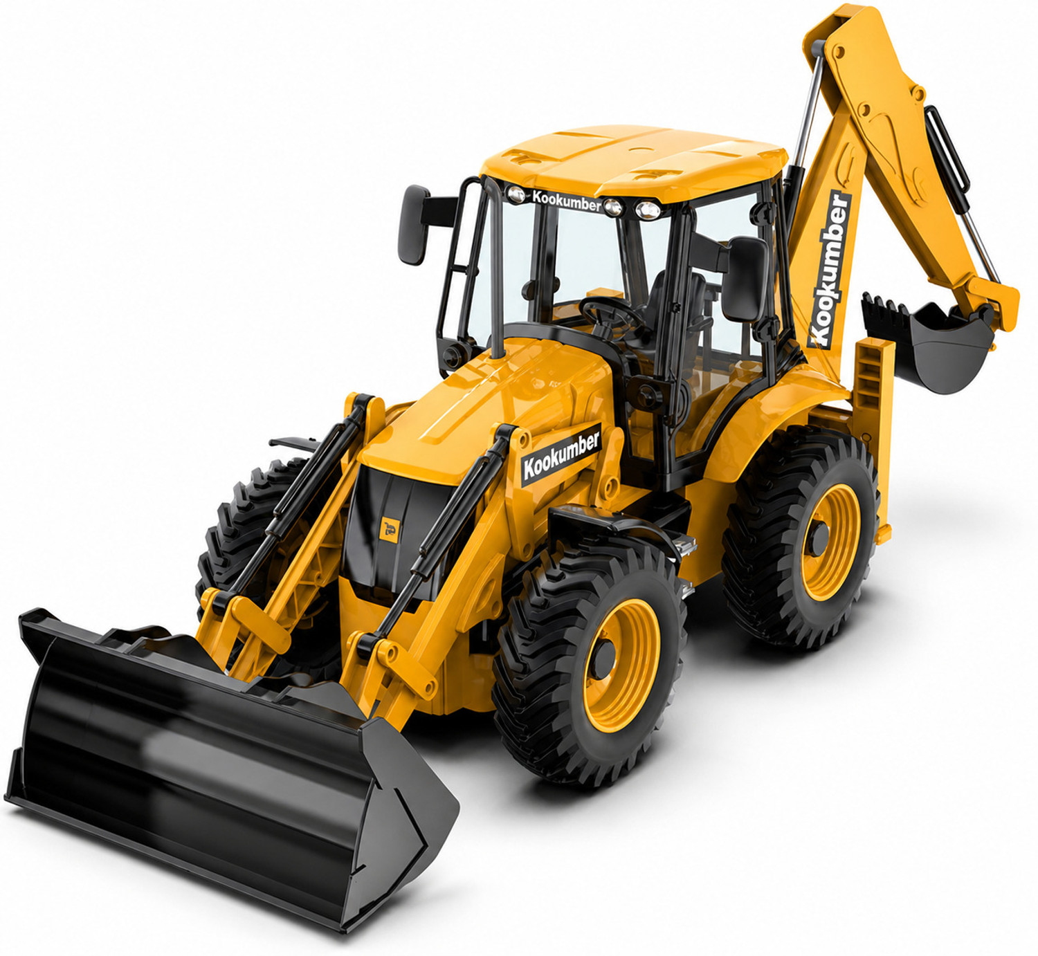 Image of Stonepeak Mini JCB Toy Truck for Boys