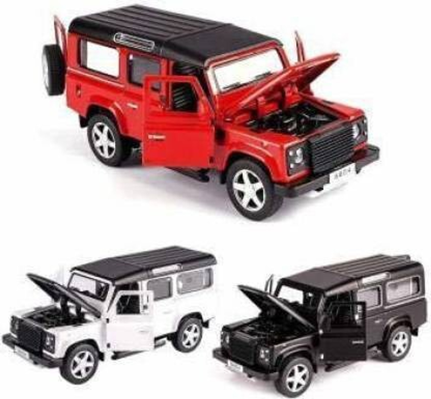 Image of Galactic New 1:32 Die-cast Land Rover Toy car Metal Cars Pullback Toy car for Kids Best Gifts Vehicle Toys for Kids Sound and Light Pull Back Cars Toys & Truck Cars Boys ( Multi Color)(3 Design Available 1 Design Sending)