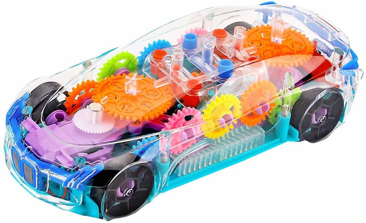 Aarya Little kids super amazing concept car lighting and musical super battery operated amazing mechanical special auto operated lighting and musical car toy special for little kids birthday toys unbreakable strong car