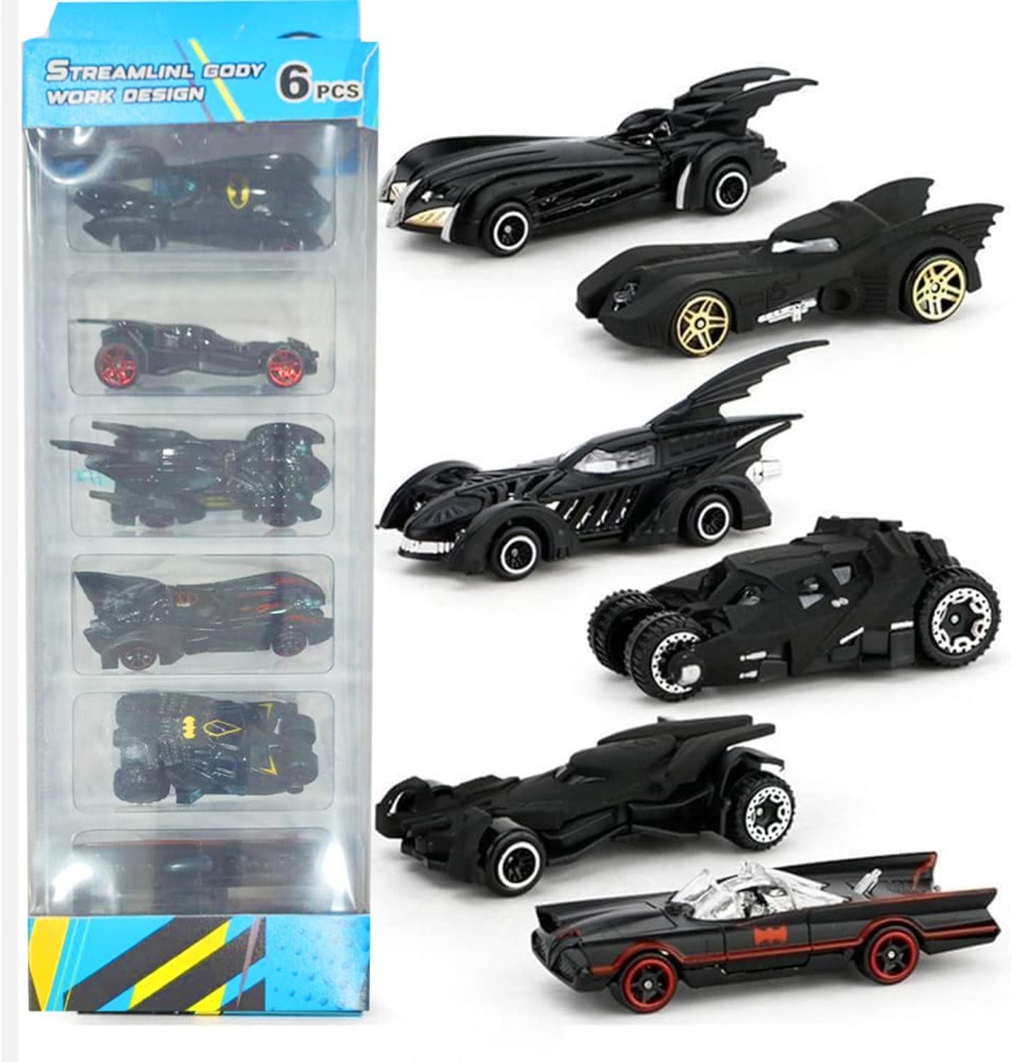 Image of HARSHKRISAV Batman Die Cast Metal Batmobile Toy Car for Kids |