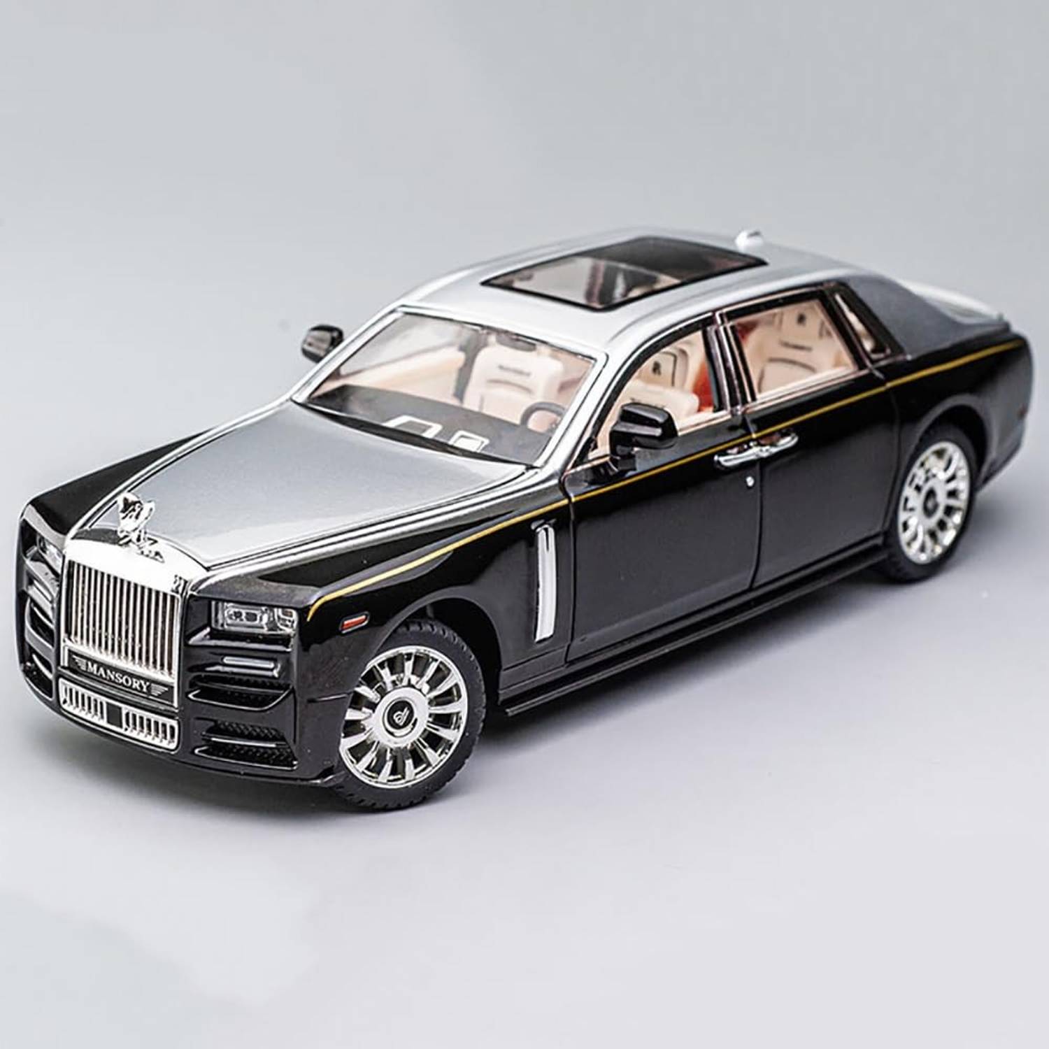 Rolls Royce Car Diecast Zinc Alloy Model | Toy Car 1:32 Scale Realistic Detailed - Image 2