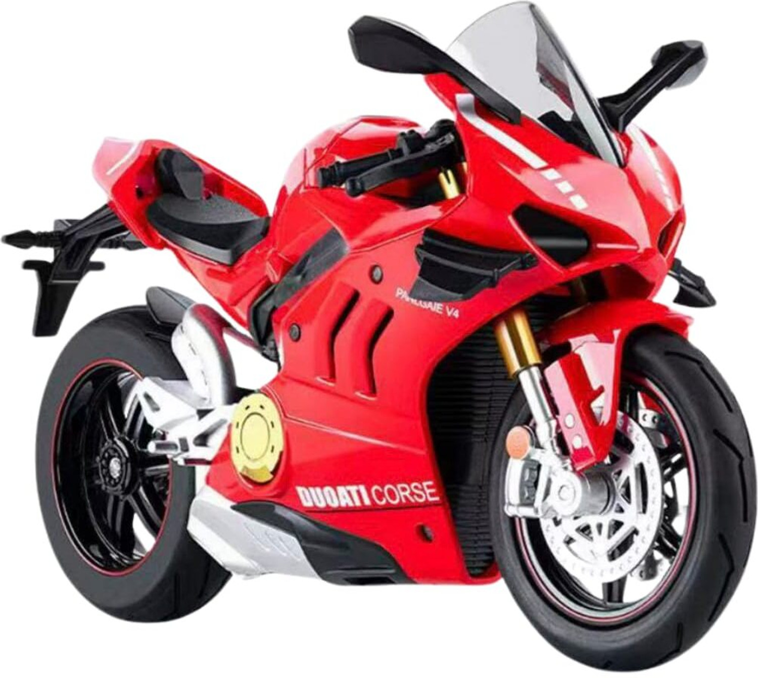 Image of ZHASK Rare 1:10 Ducati Panigle S4 Motorcycle Model and Toy for Collectors