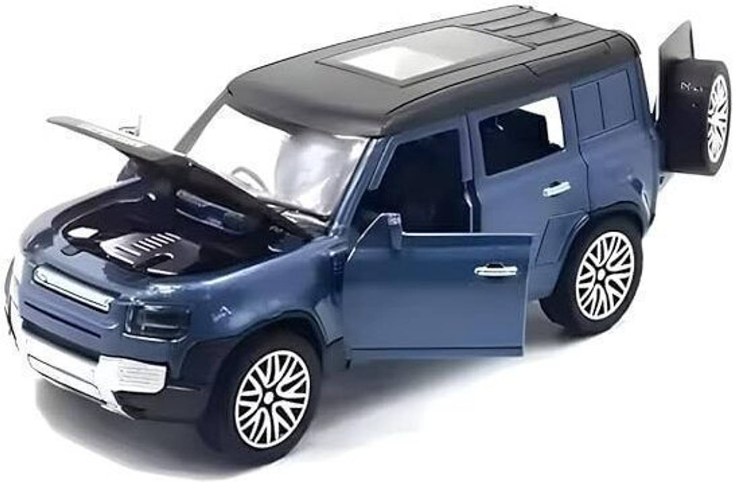 AtwoZDesign Defender Die-Cast Model Car, Metallic Blue - Image 5