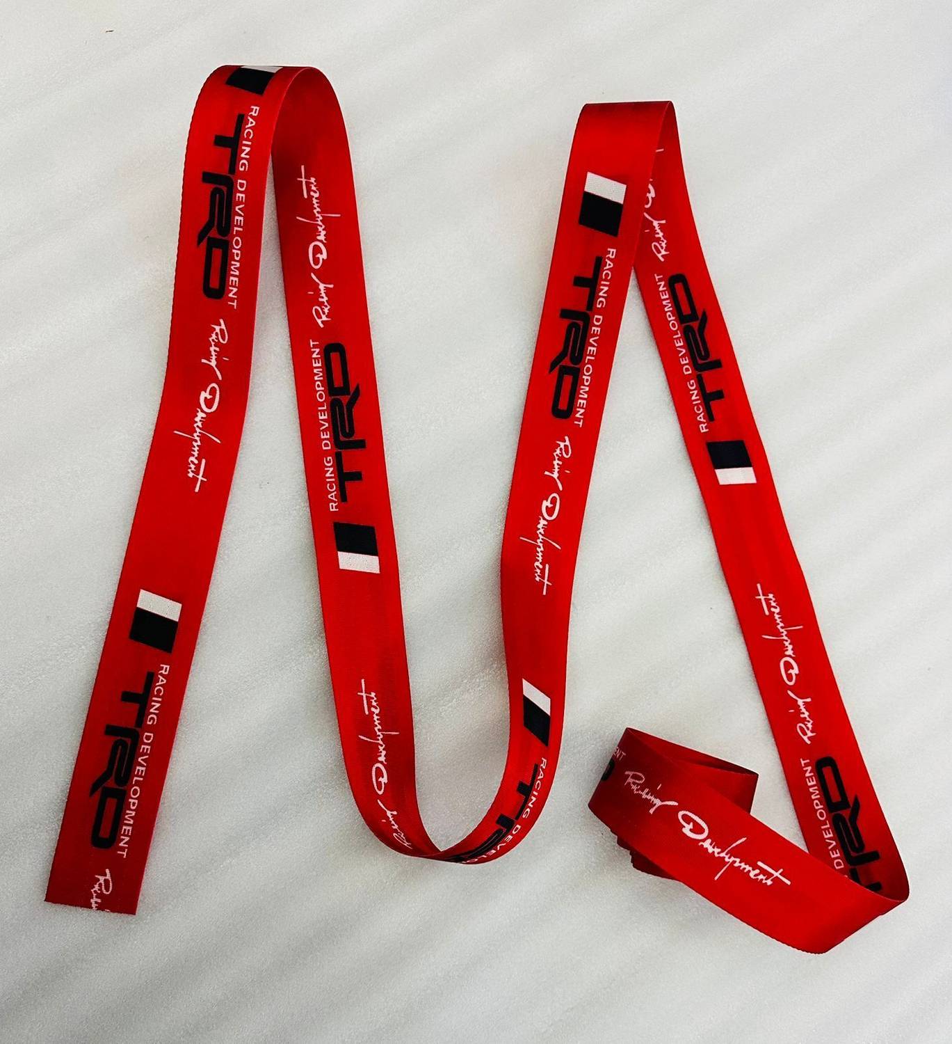 Auto MT RED TRD 3.6m CAR SEATBELT (Webbing-Pad) JDM DRIFTING, SPORTS. Car Seat Belt