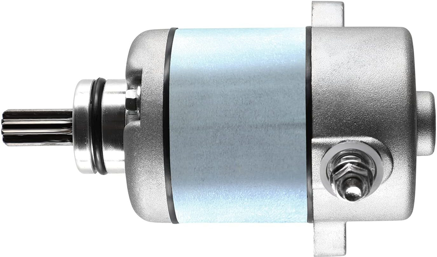 Image of TRP Traders Self Starter Motor Assembly Compatible for Glemour / Super Splandor Vehicle Starter Motor