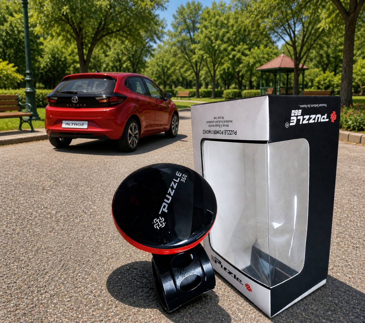 Beamerzz Plastic, Metal Car Steering Knob (Multicolor)-0K Vehicle Steering Wheel For Cars, Buses