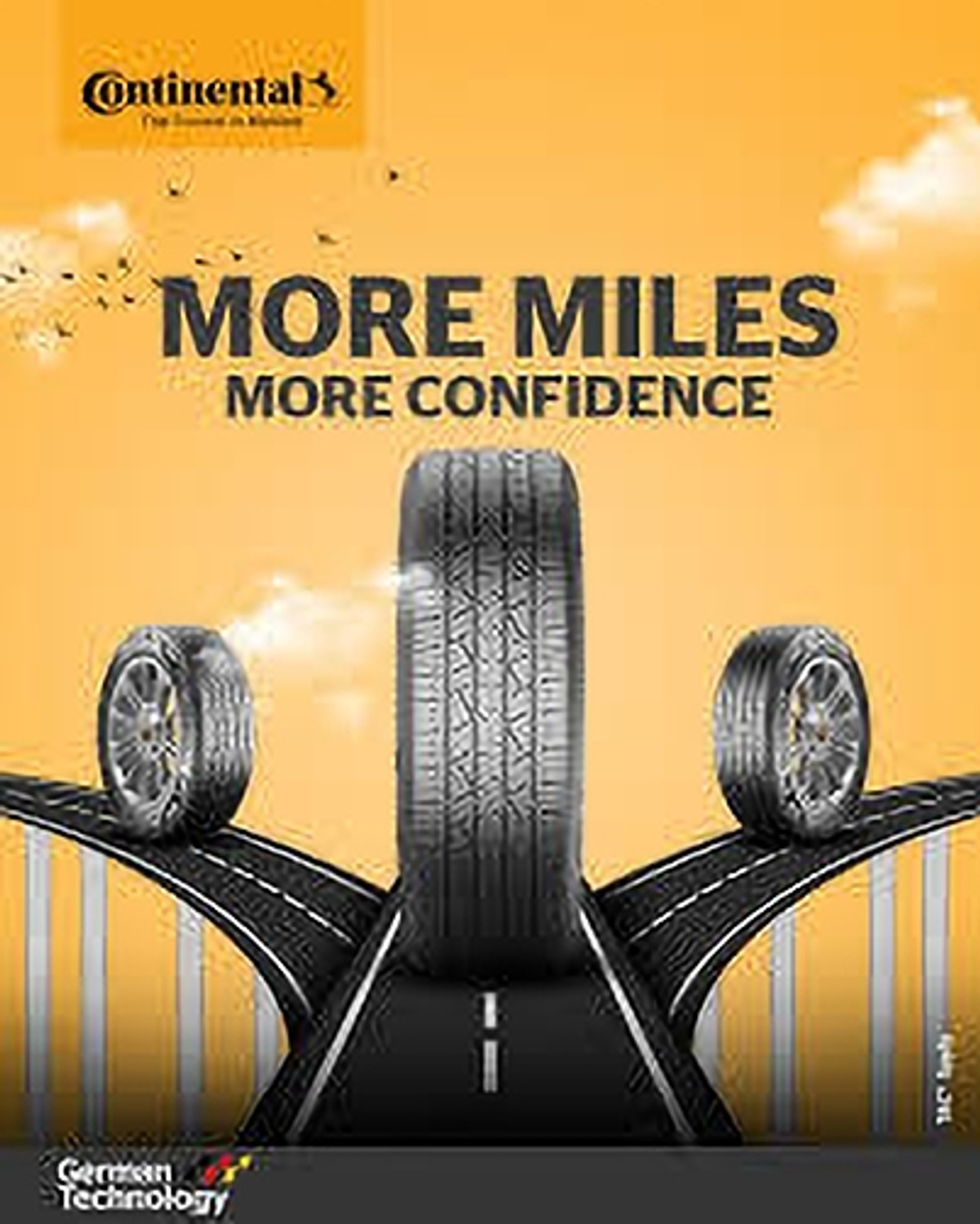 Image of Continental CROSS CONTACT H /T 4 Wheeler Tyre