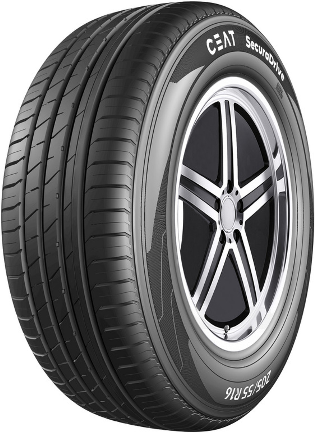 Image of CEAT 195 /65R15 SECURADRIVE TL 91H Car Tyre 4 Wheeler Tyre