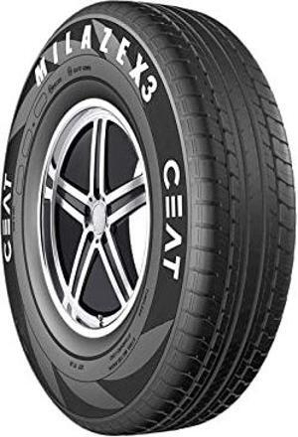Image of CEAT Milaze X3-165 /70 R14 81T Tubeless Car Tyre 4 Wheeler Tyre