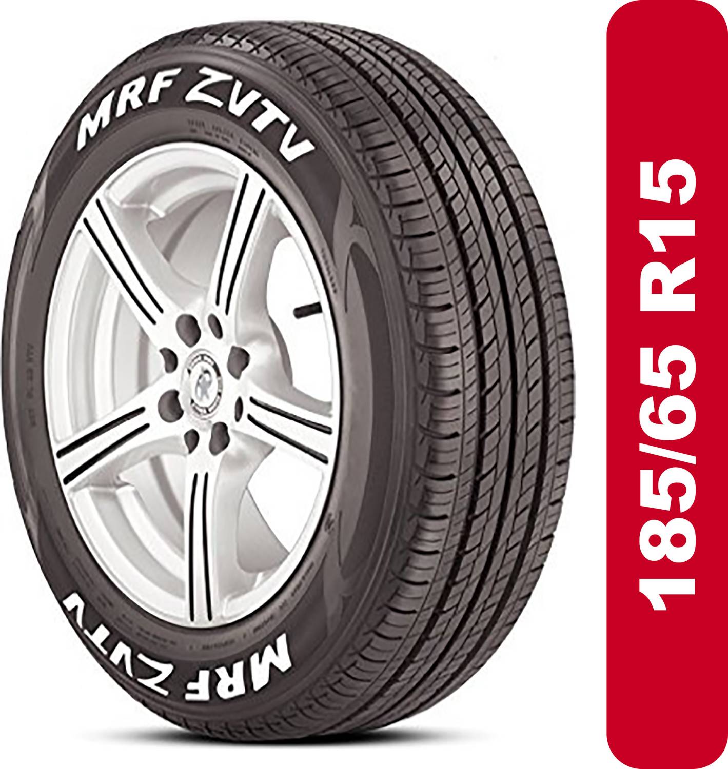 MRF 185/65R15 88T ZVTV TUBELESS CAR TYRE 4 Wheeler Tyre Price in