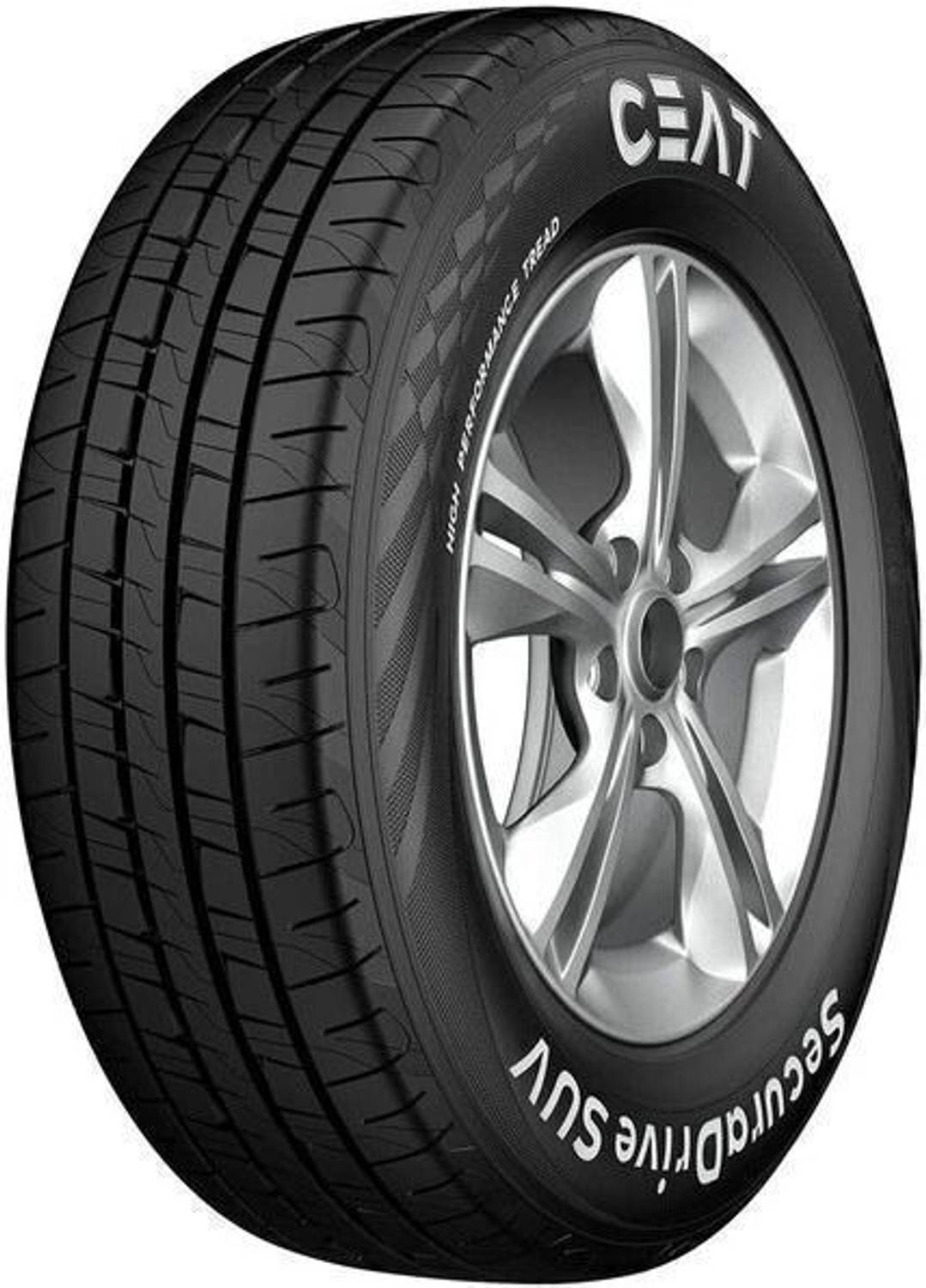 CEAT 195/60 R16 SECURADRIVE SUV 89H TUBELESS TYRE 4 Wheeler Tyre