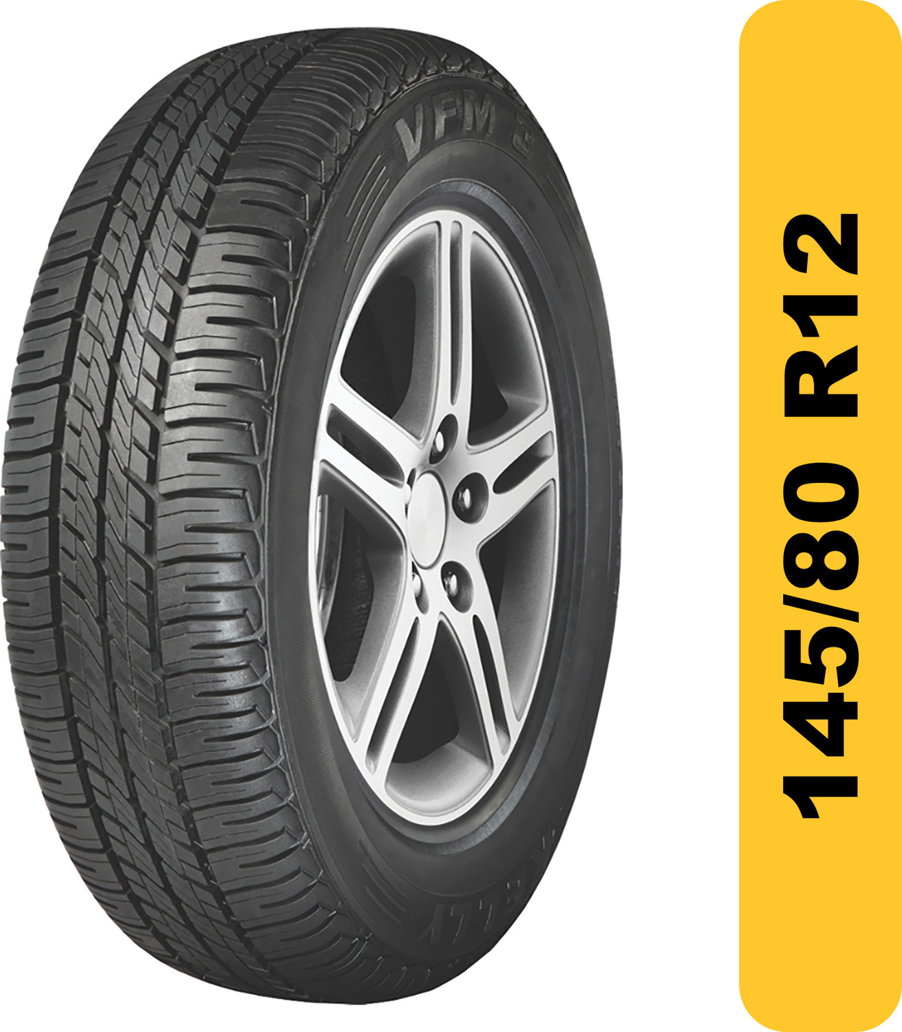 Image of Goodyear 145 /80R12 75T VFM 3 4 Wheeler Tyre
