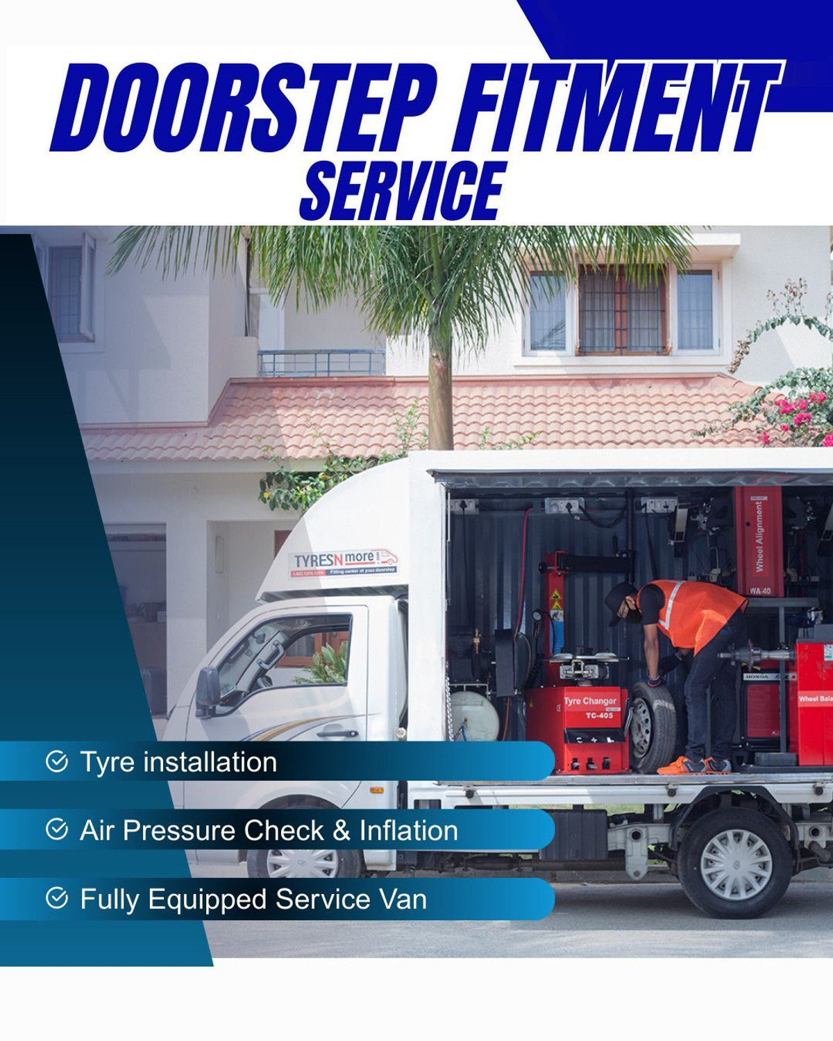 Image of Goodyear with Doorstep Installation 205 /60 R16 ASSURANCE MAXGUARD SUV 96W TUBELESS TYRE 4 Wheeler Tyre
