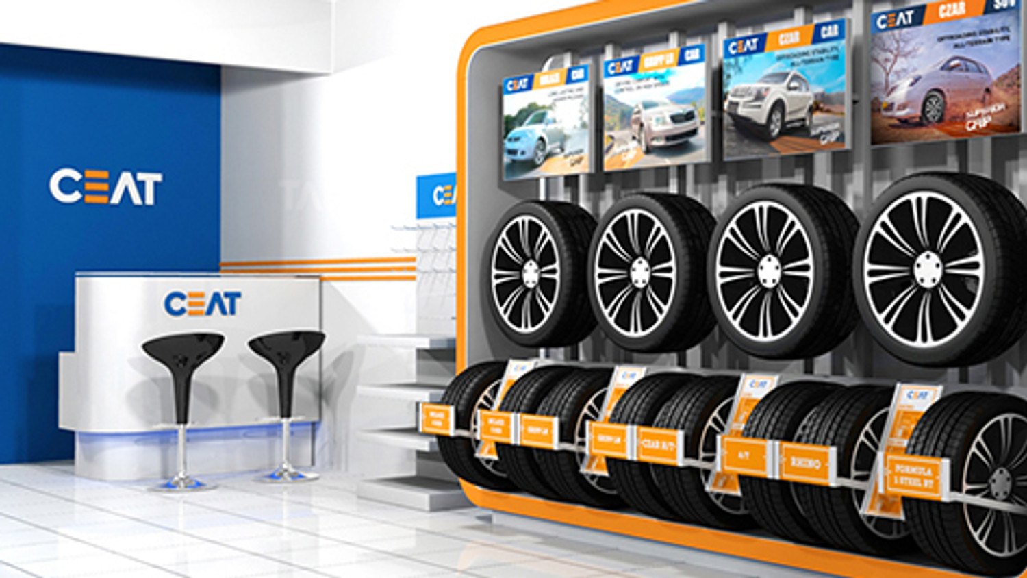 Image of CEAT 195 /55R16 MILAZEX5 4 Wheeler Tyre