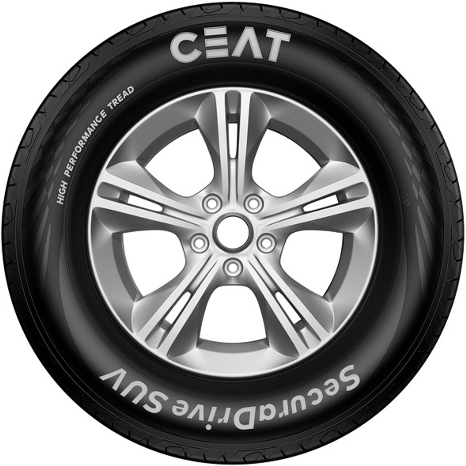 Image of CEAT 205 /65 R16 SecuraDrive SUV TL 95H 4 Wheeler Tyre