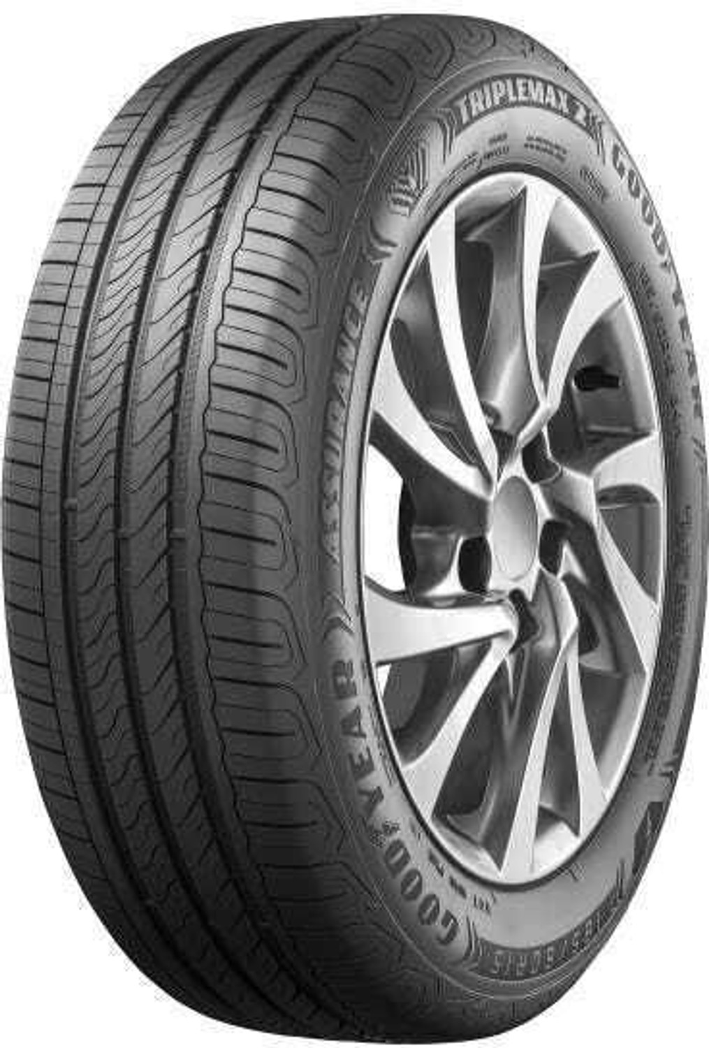 Image of GOODYEAR 185 /65 R15 ASSURANCE TRIPLEMAX 2 88H TUBELESS TYRE 4 Wheeler Tyre