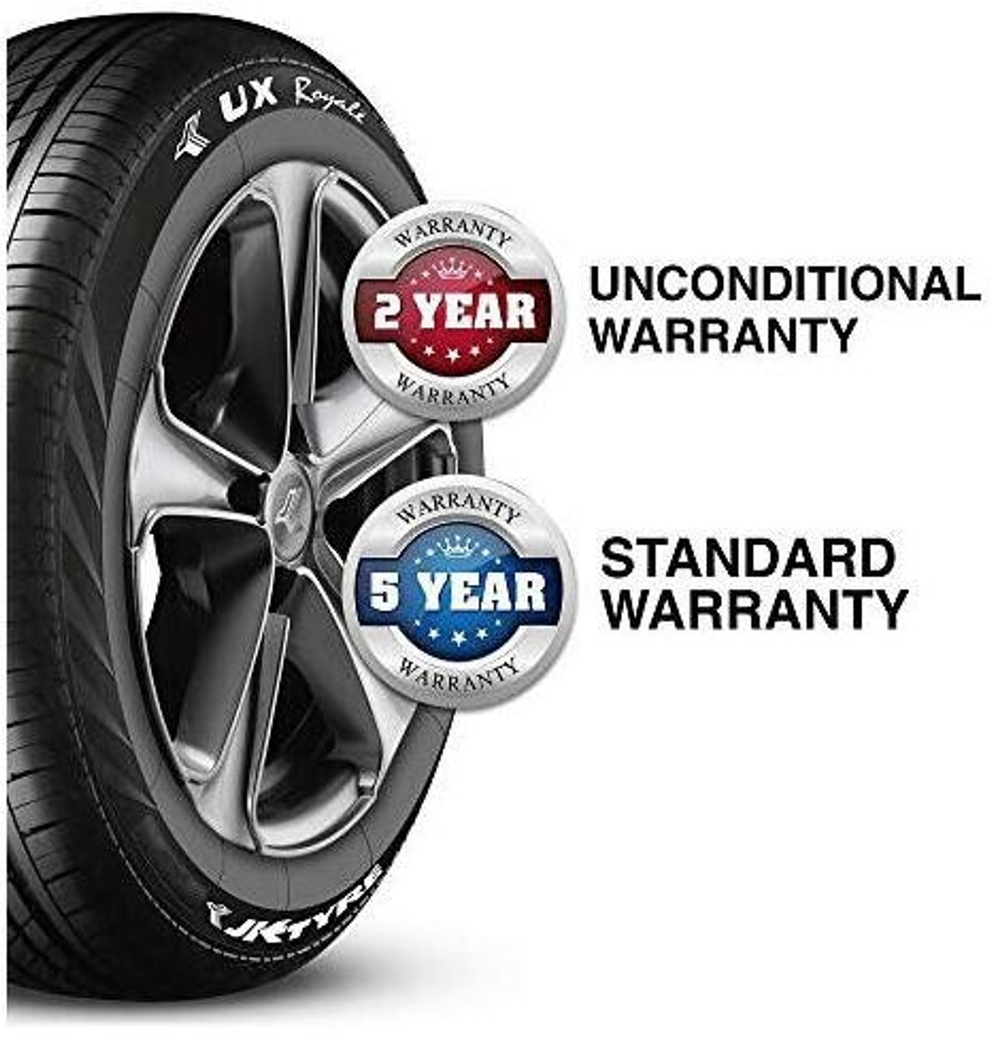 Image of JK TYRE UX Royale 4 Wheeler Tyre