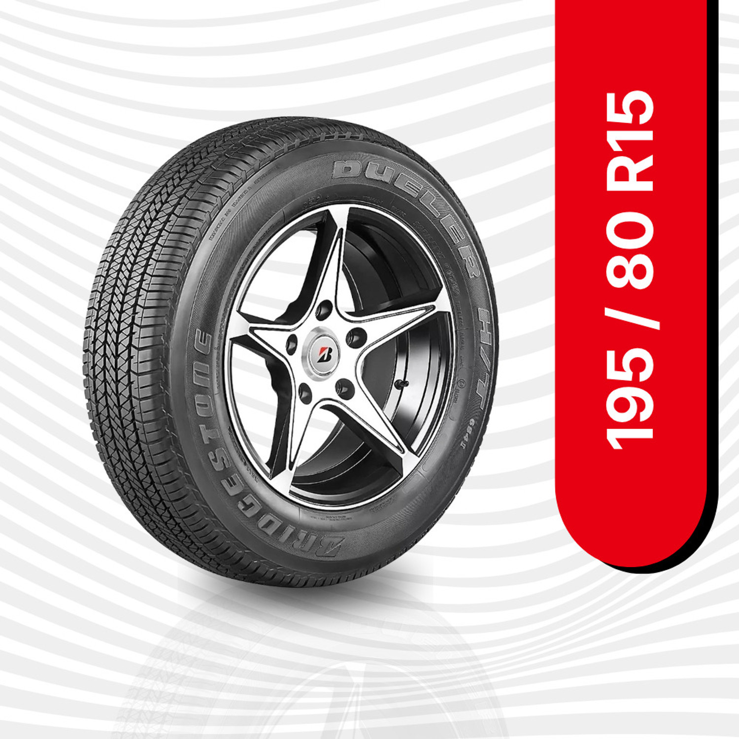 Image of BRIDGESTONE DULER D852 4 Wheeler Tyre