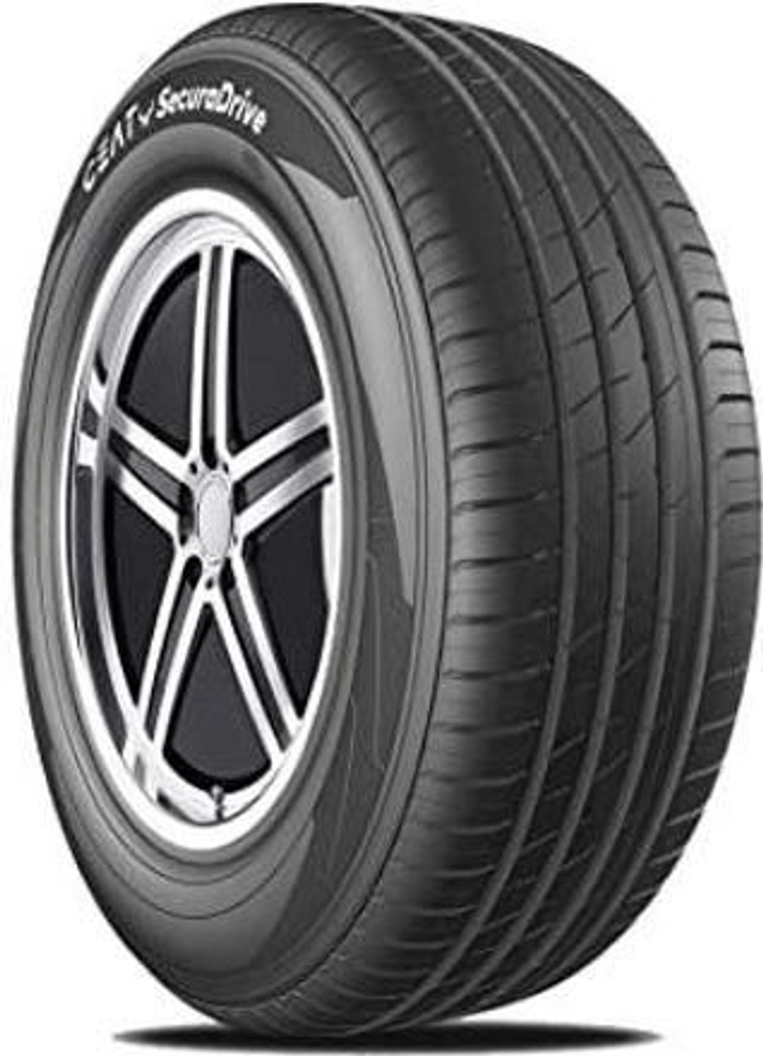 Image of CEAT Secura Drive 215 /60 R17 96H Tubeless Tyre For Car For Steady Grip Tyre 4 Wheeler Tyre