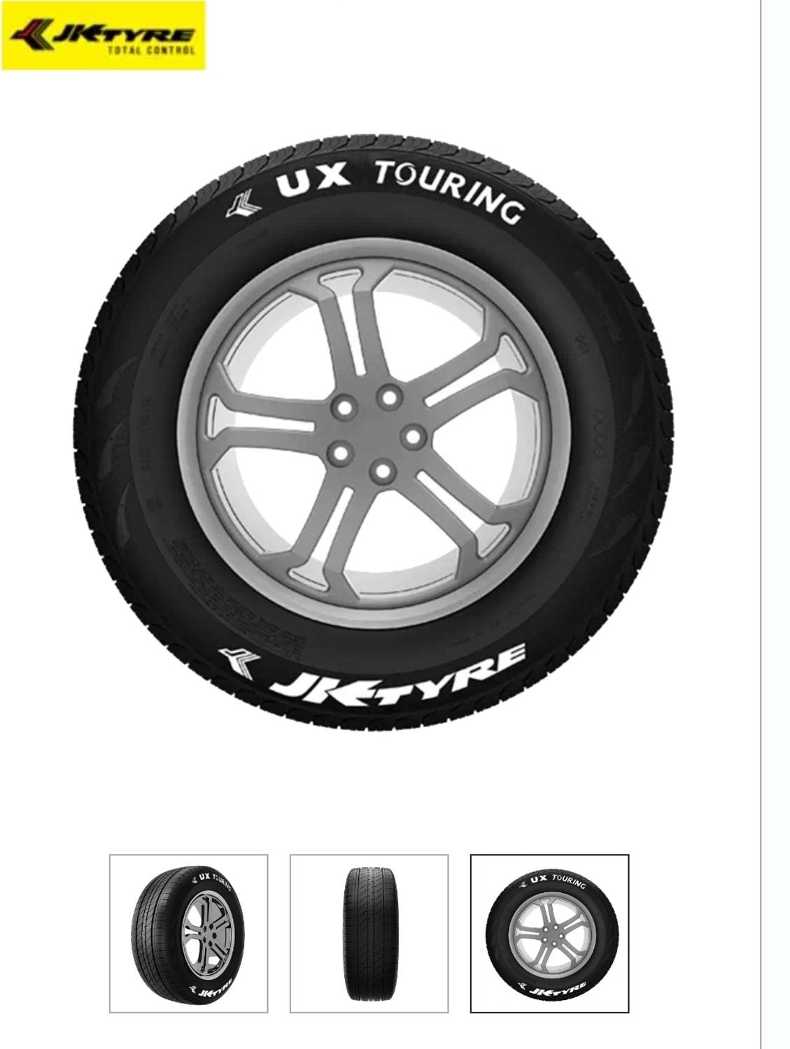 JK TYRE 185/65-R15 UX TOURING 4 Wheeler Tyre Price in India - Buy