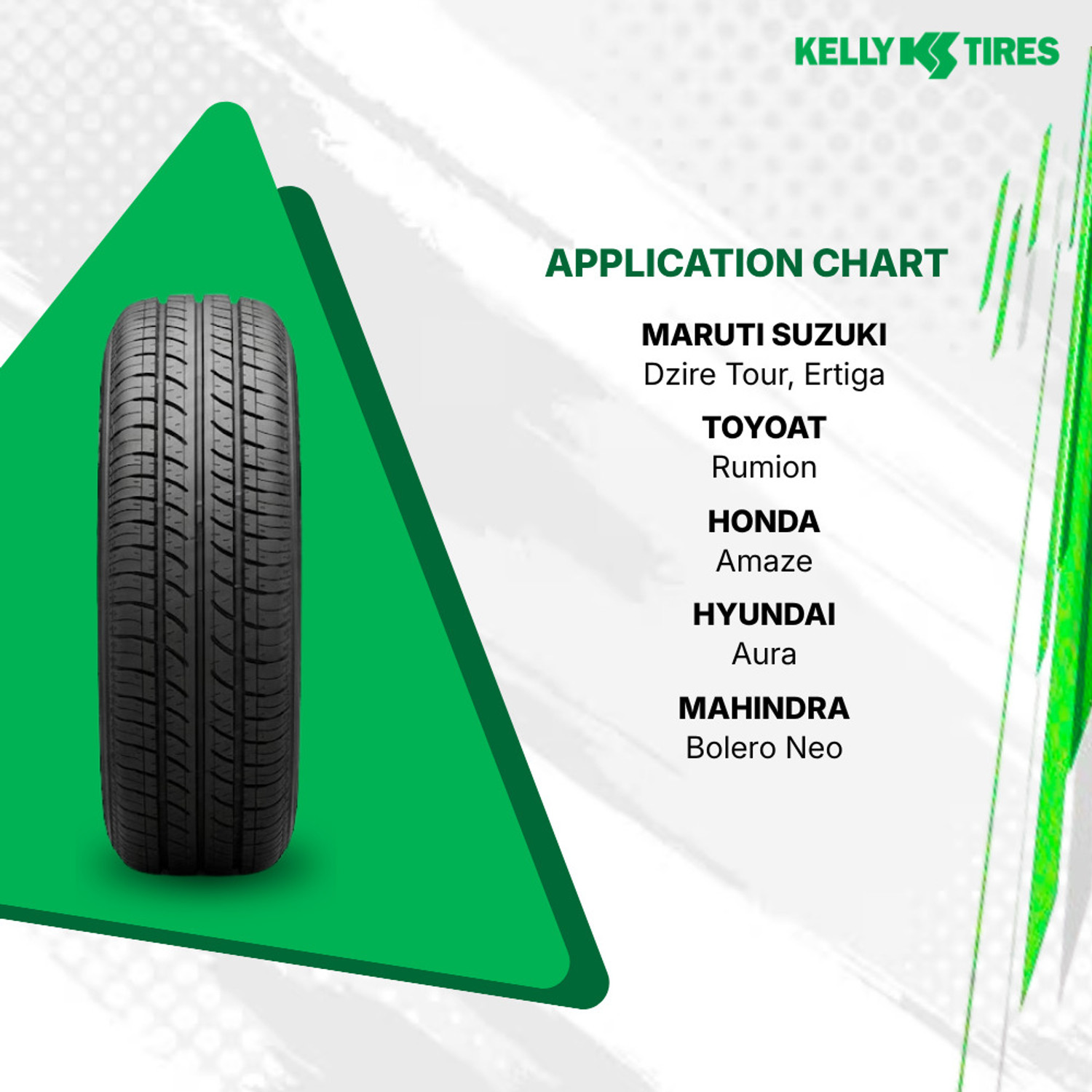 Image of Goodyear Kelly 74T VFM 2 4 Wheeler Tyre