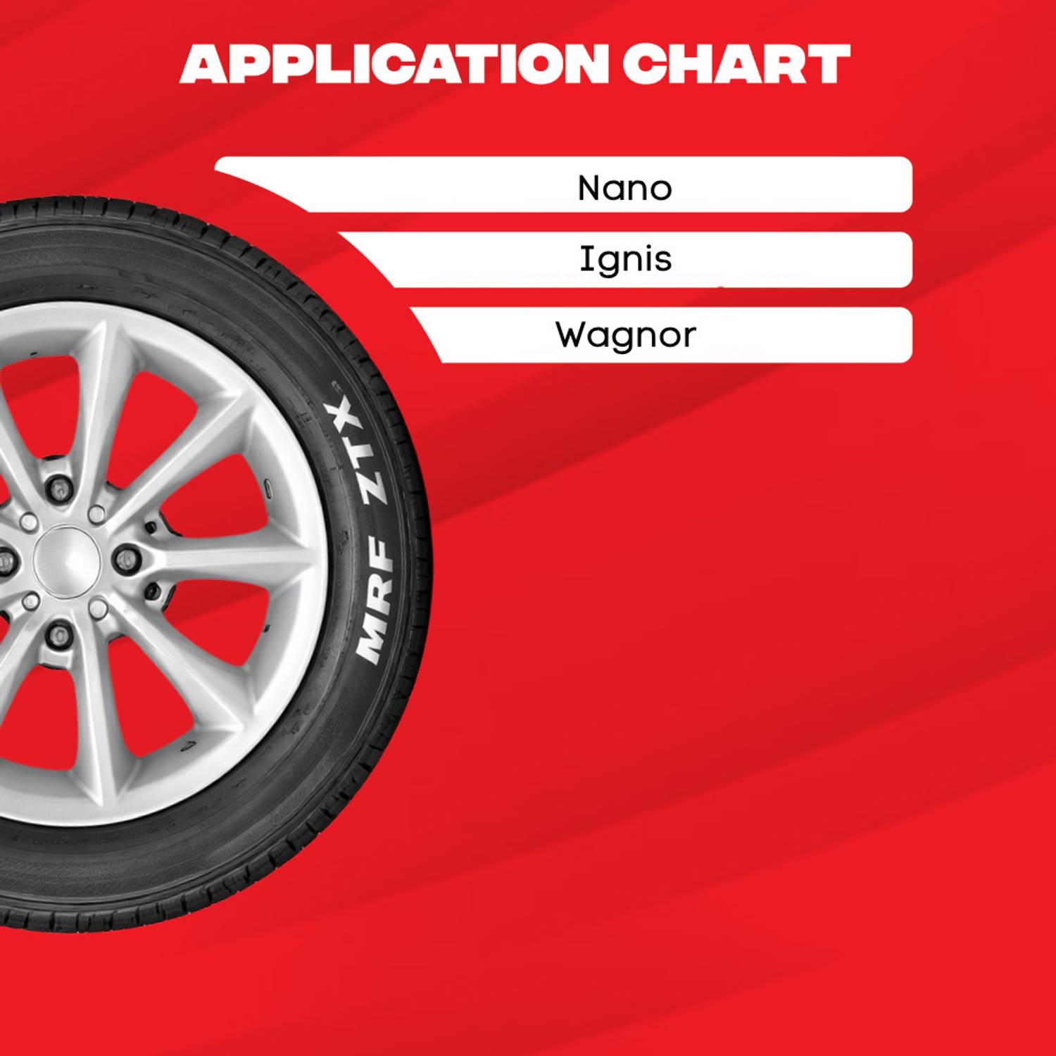 MRF ZTX 165/80 R14 85T 4 Wheeler Tyre Price in India - Buy MRF ZTX
