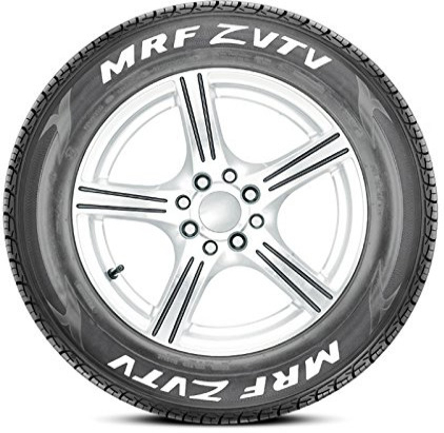 Image of MRF 175 /70R14 84T ZVTV TUBE LESS TYRE 4 Wheeler Tyre