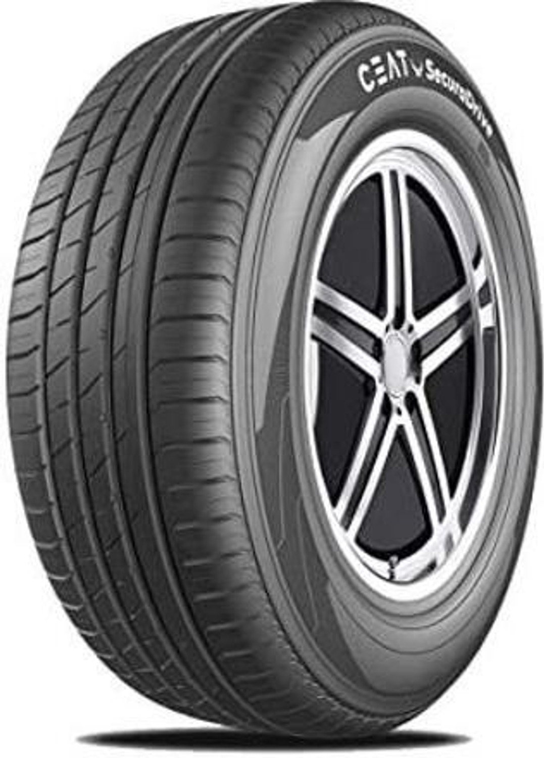 Image of CEAT Secura Drive 215 /60 R17 96H Tubeless Tyre For Car For Steady Grip Tyre 4 Wheeler Tyre