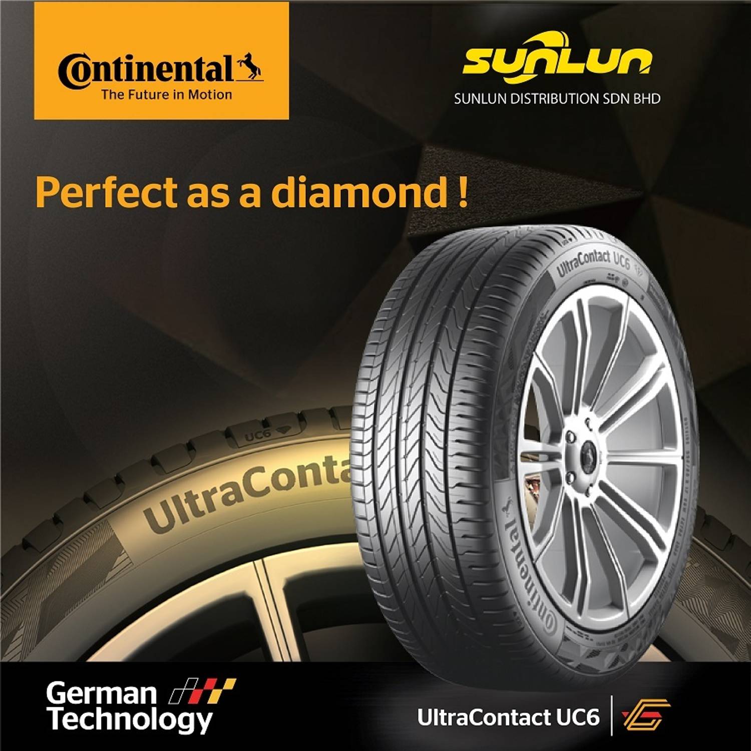 Continental UC6 4 Wheeler Tyre Price in India - Buy Continental