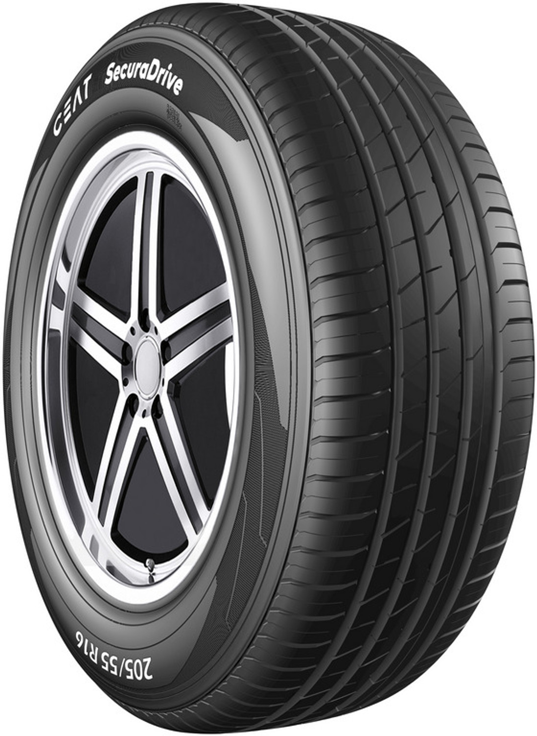 Image of CEAT 195 /65R15 SECURADRIVE TL 91H Car Tyre 4 Wheeler Tyre