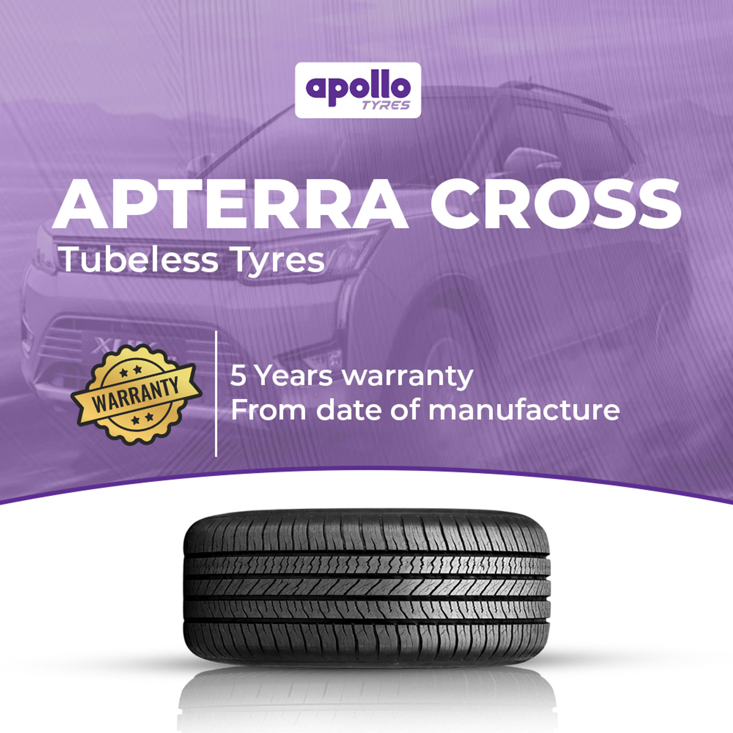 Image of Apollo APTERRA CROSS 4 Wheeler Tyre