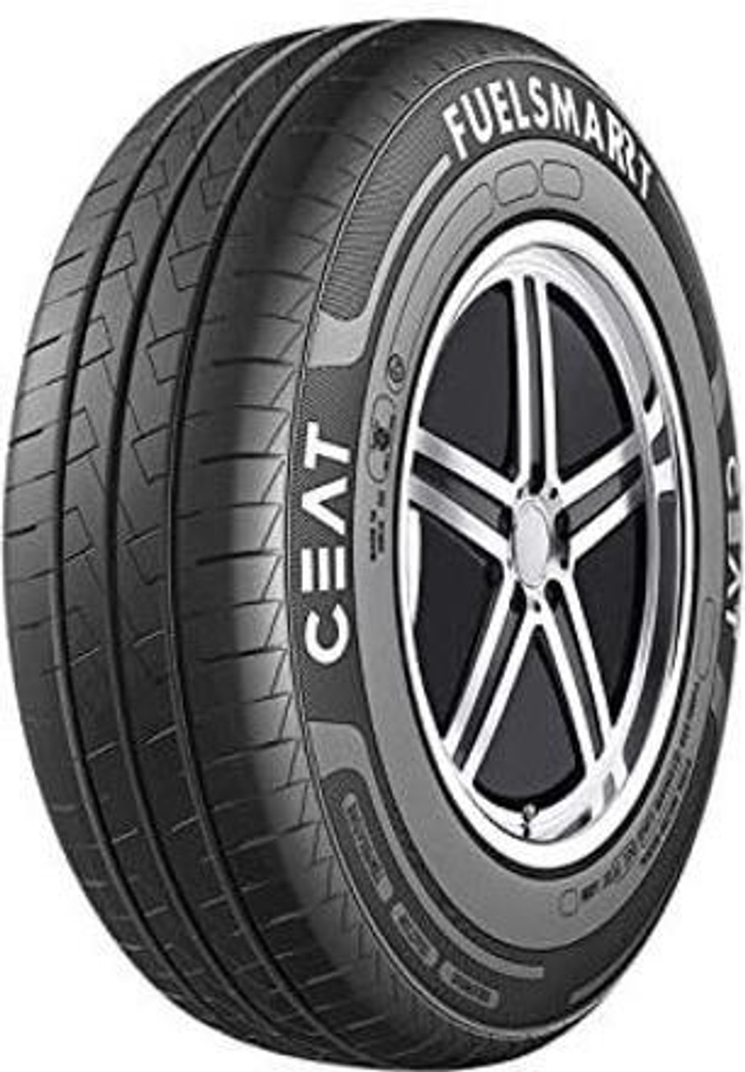 Image of CEAT Fuelsmarrt 165 /80 R14 85T Tubeless Car Tyre 4 Wheeler Tyre (165 /80, Tube Less)