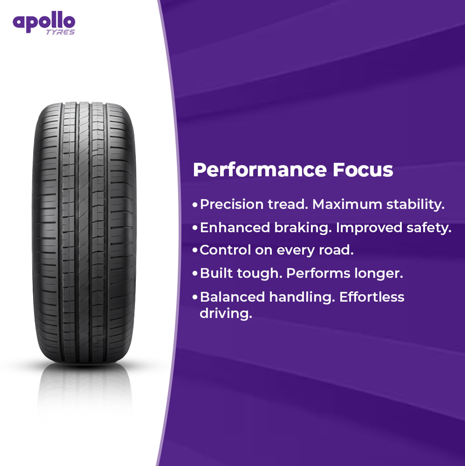 Image of Apollo Alnac 4g 4 Wheeler Tyre