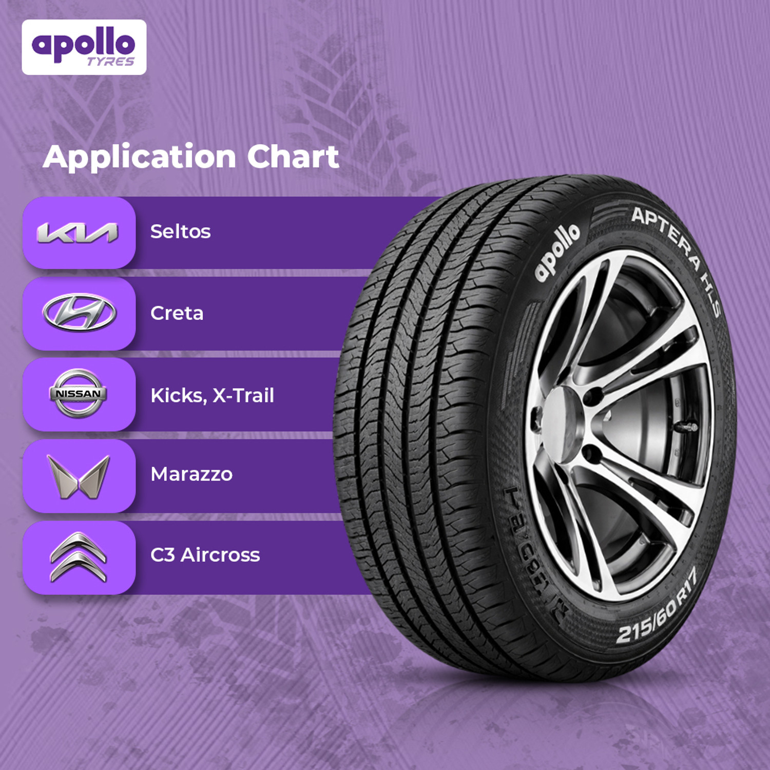 Image of Apollo APTERRA CROSS 4 Wheeler Tyre