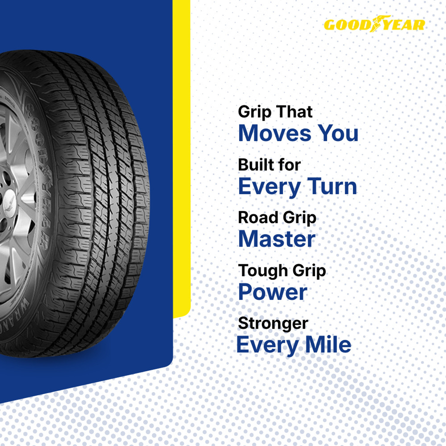 Image of Goodyear 215 /75R15 100H WRL TRIPLEMAX 4 Wheeler Tyre