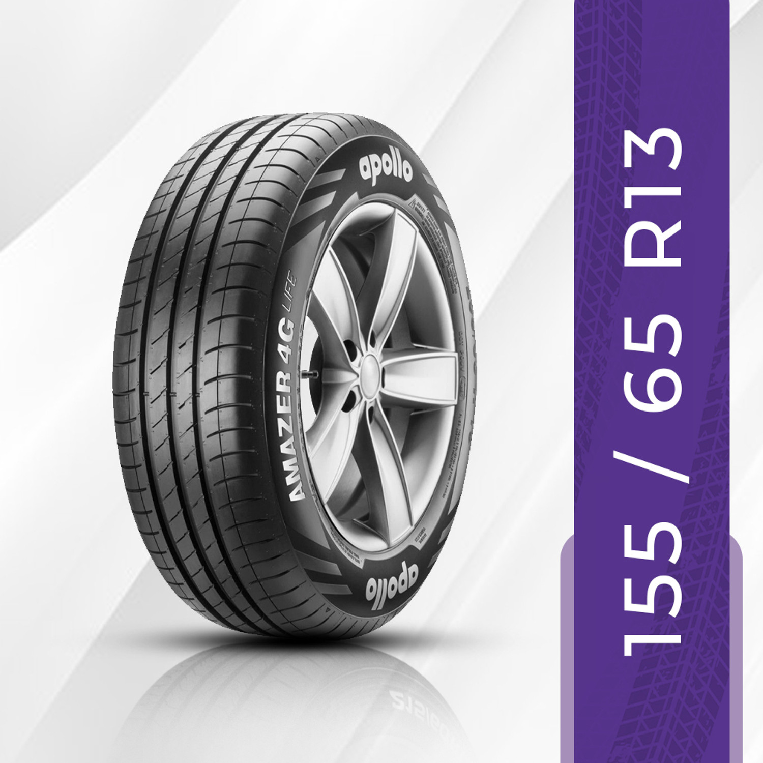 Image of Apollo 73 T Amazer 4G Life 4 Wheeler Tyre