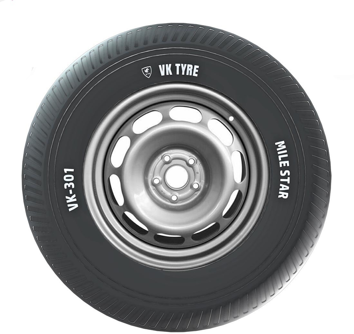 Image of VK TYRE RIB 4.00-10 3 Wheeler Tyre