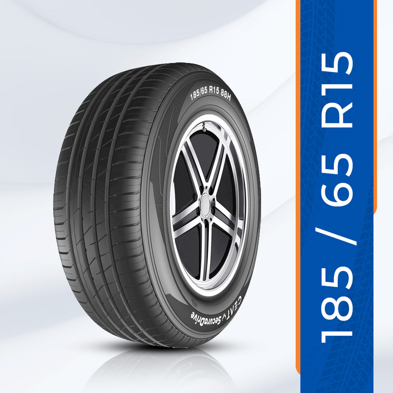 Image of CEAT Secura Drive 185 /65 R15 88H 4 Wheeler Tyre