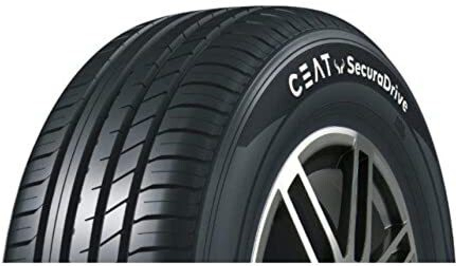 Image of CEAT Secura Drive 215 /60 R17 96H Tubeless Tyre For Car For Steady Grip Tyre 4 Wheeler Tyre