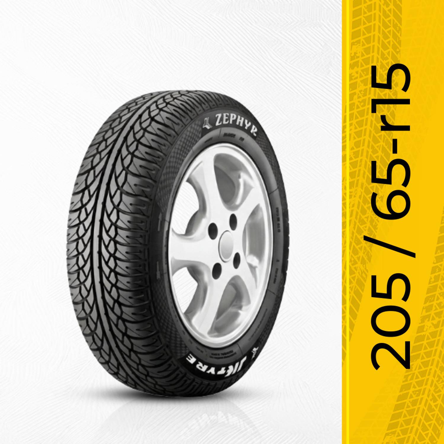 JK TYRE 205/65r15 Zephyr 4 Wheeler Tyre Price in India - Buy JK