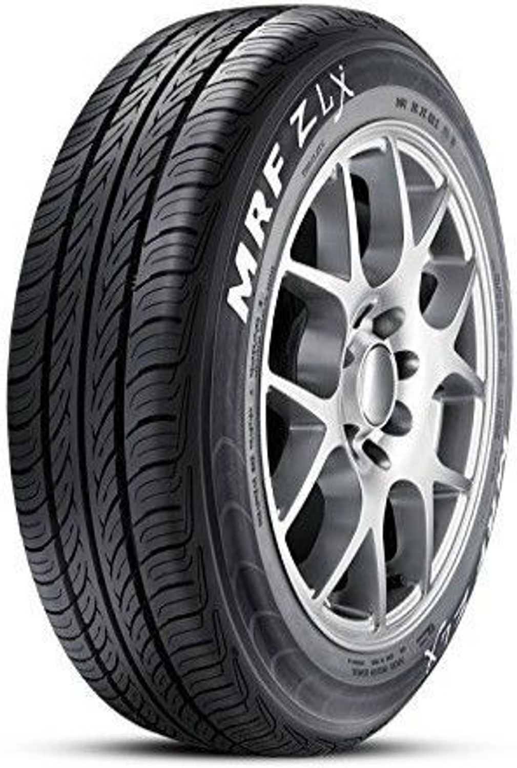 Image of MRF 165 /80R14 85T ZLX CAR TUBE LESS TYRE 4 Wheeler Tyre