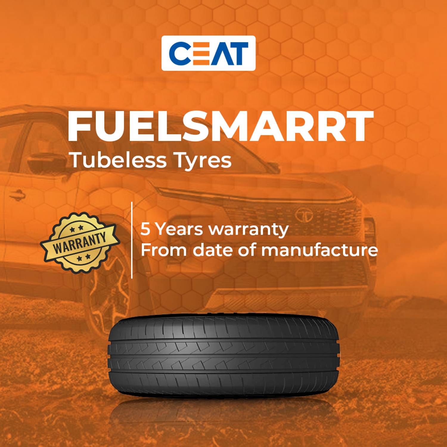 CEAT FUELSMARRT TL 81T 4 Wheeler Tyre Price in India - Buy CEAT