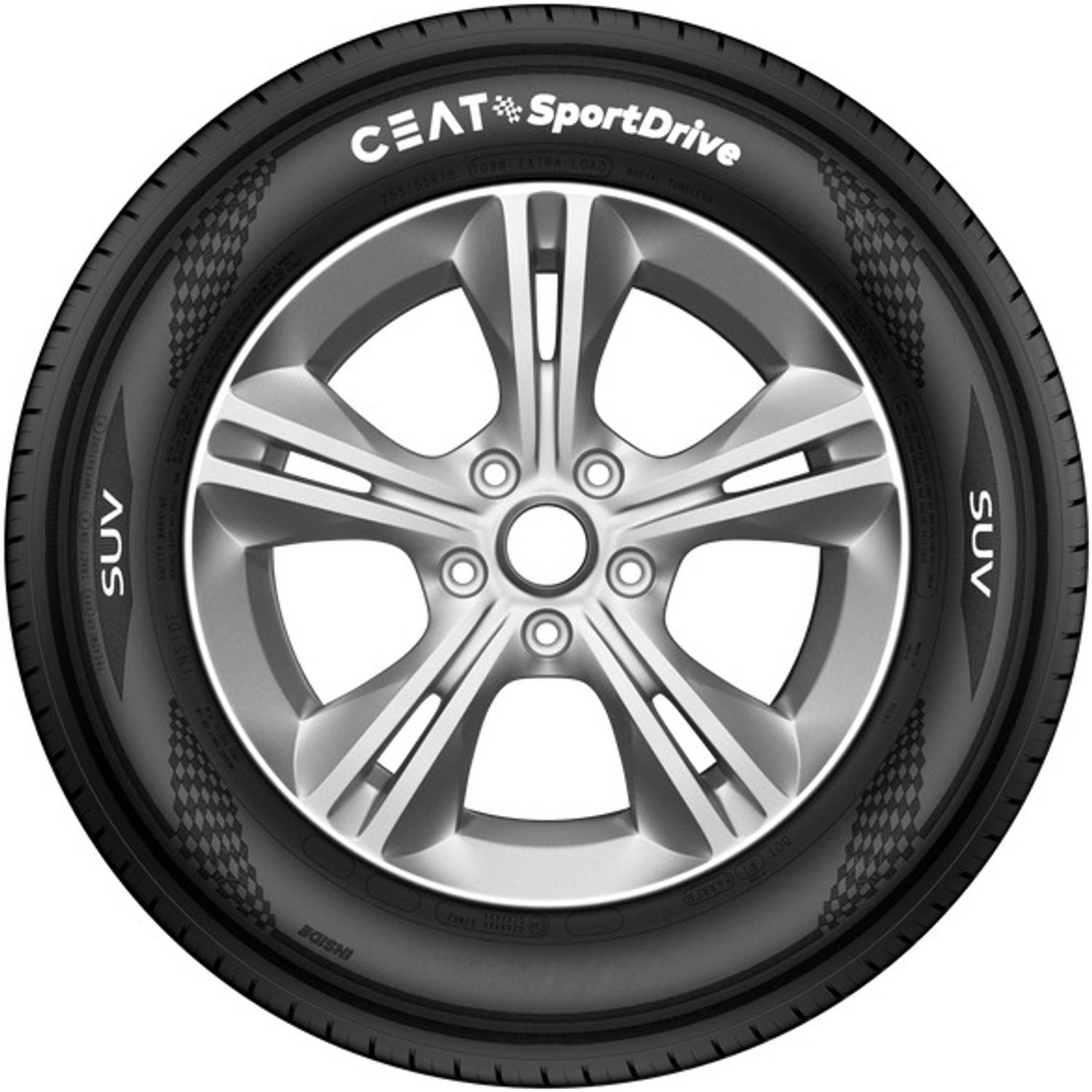 車 2本セット 255/55R18 CEAT SportDrive SUV 新品