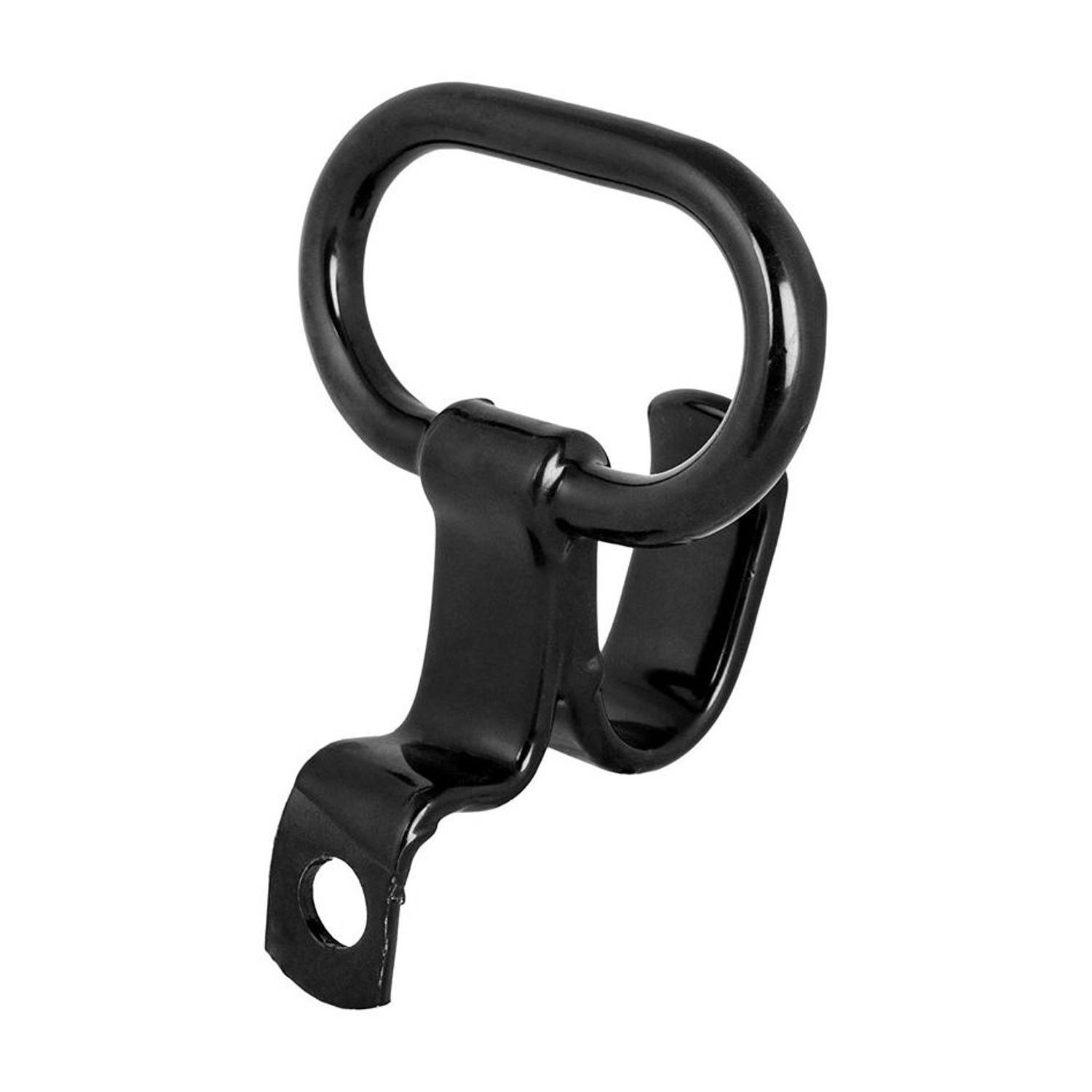 ALMOS Multipurpose Universal Bike/Motorcycle Pillion Hook/Holder - Black Rear Mount Towing Hook
