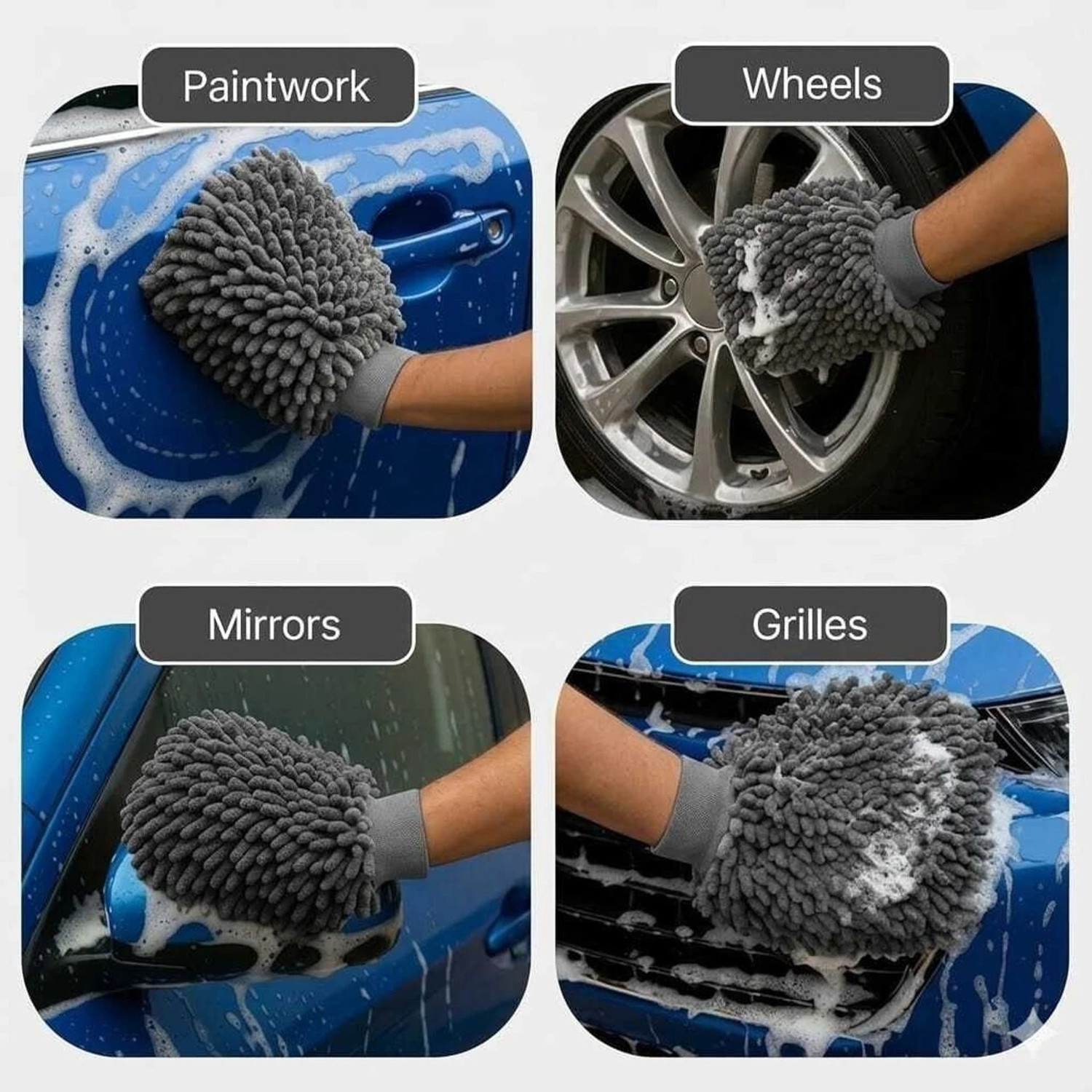 Image of AKAAY ENTERPRISE Microfiber Vehicle Washing Cloth