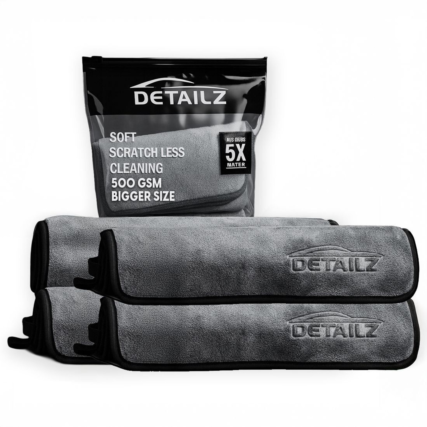 Image of DETAILZ Microfiber, Fabric Vehicle Washing Cloth