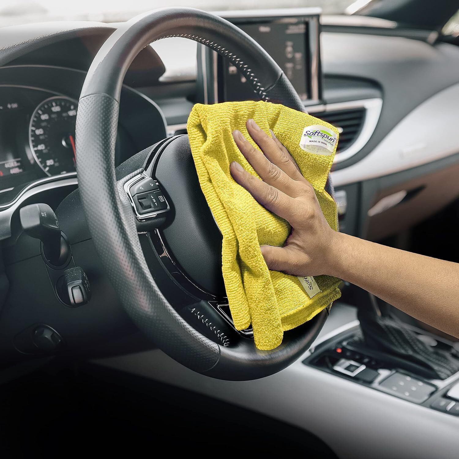 Image of SOFTSPUN Microfiber Vehicle Washing Cloth