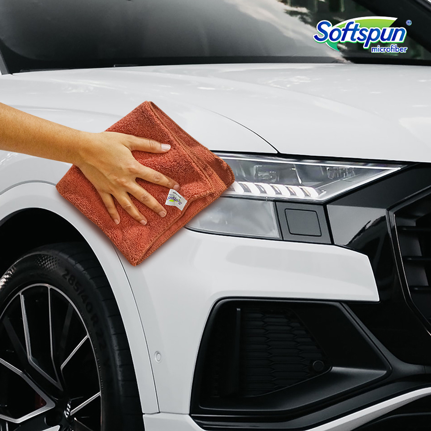 Image of SOFTSPUN Microfiber Vehicle Washing Cloth