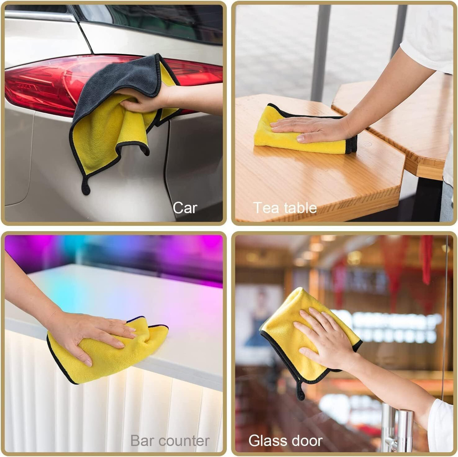 Image of JN MART Microfiber Vehicle Washing Cloth