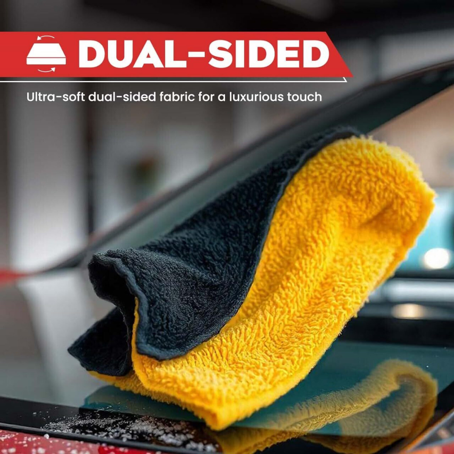 Image of Fezora Microfiber Vehicle Washing Cloth
